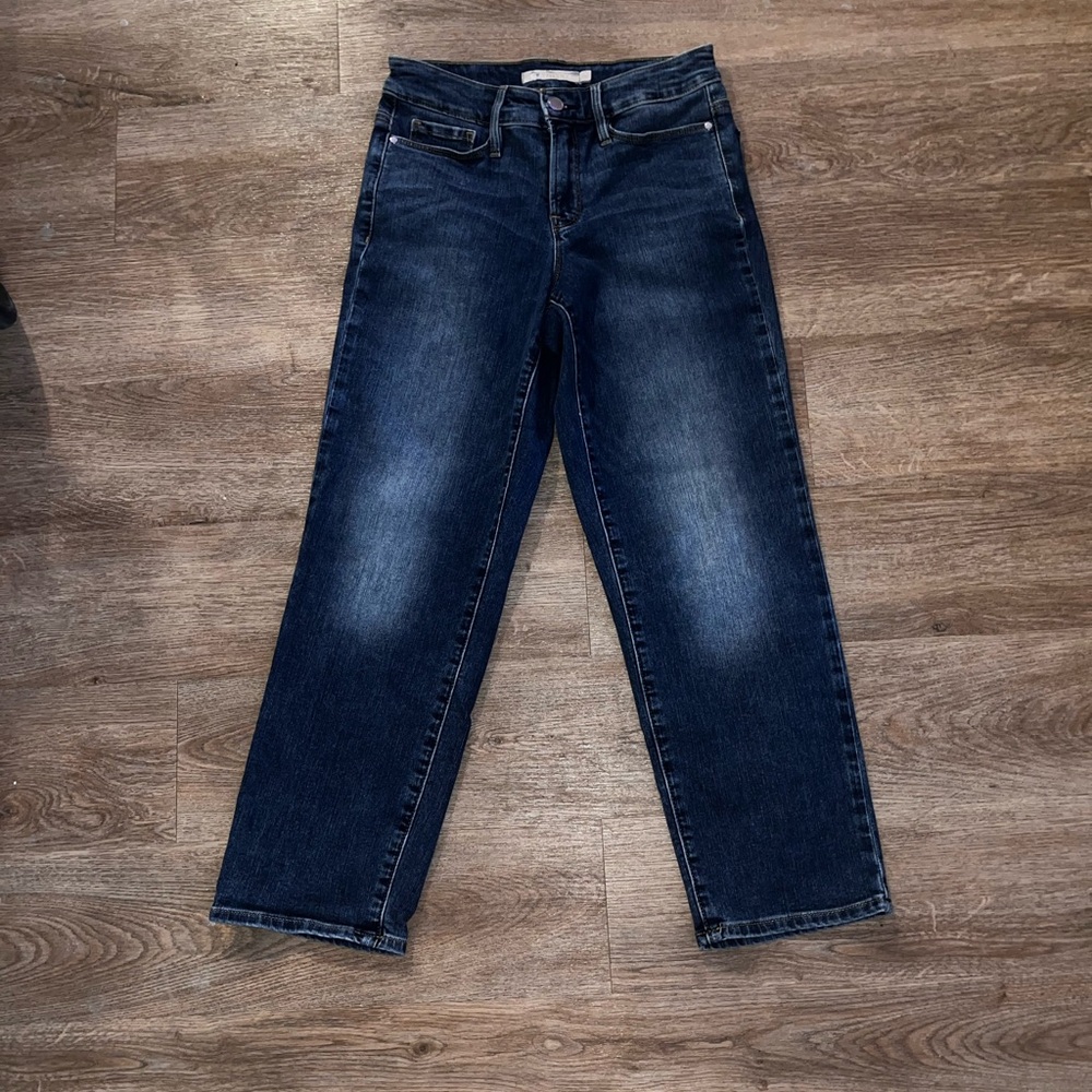 Women’s ATHLETA Cropped Straight Leg Jeans – Size 4 – NWOT – Stretch Denim